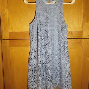 Francesca’s Collections Lilac Lace Patterned Dress